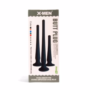 X-MEN Butt Plug Size L Black