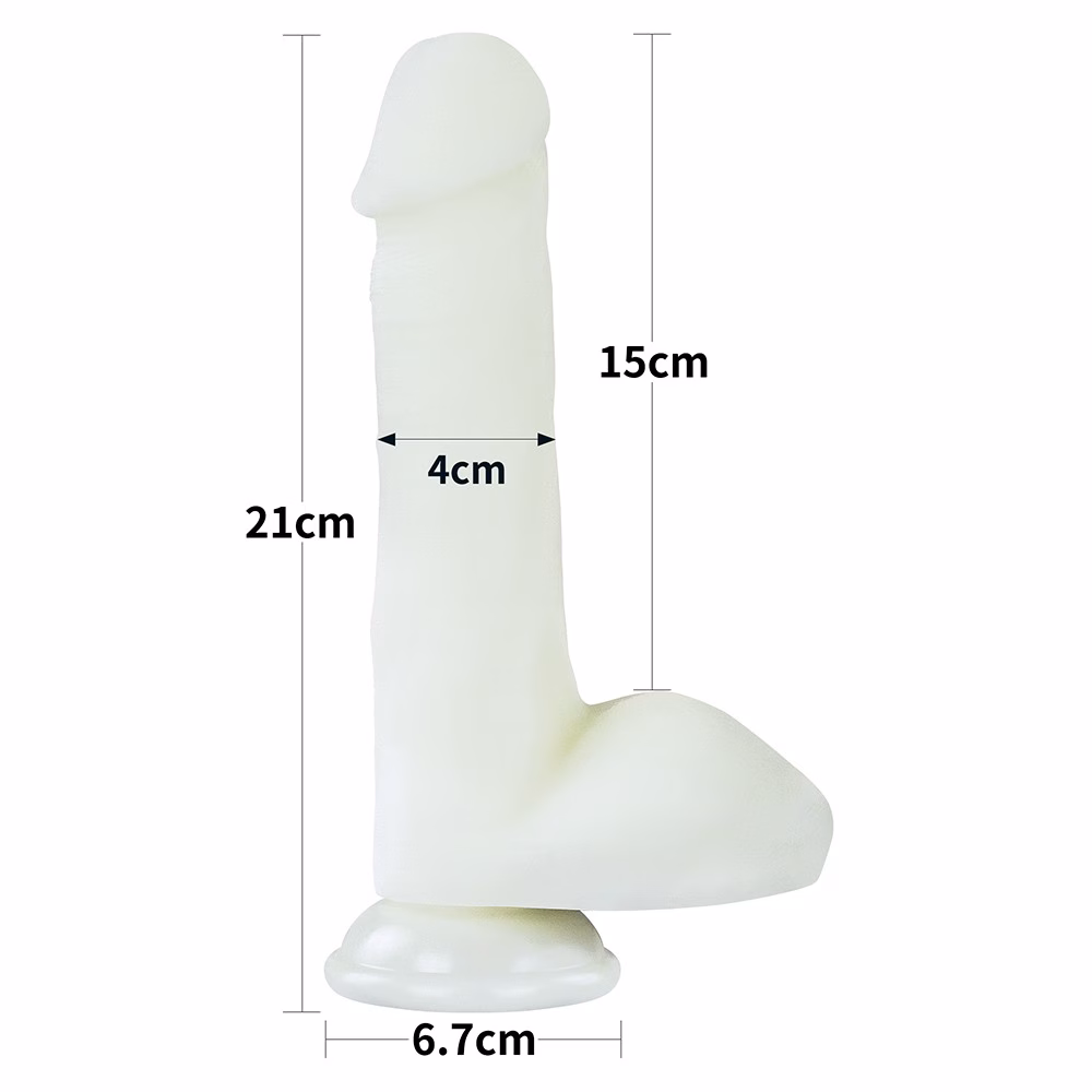 8.0'' Lumino Play Silicone Dildo_B15O50_3 - Image 14
