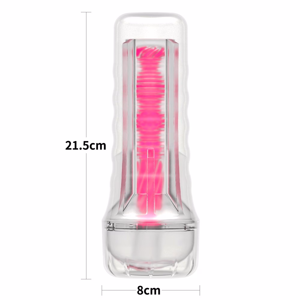 8.5'' Lumino Play Masturbator - Pink Glow - Image 15