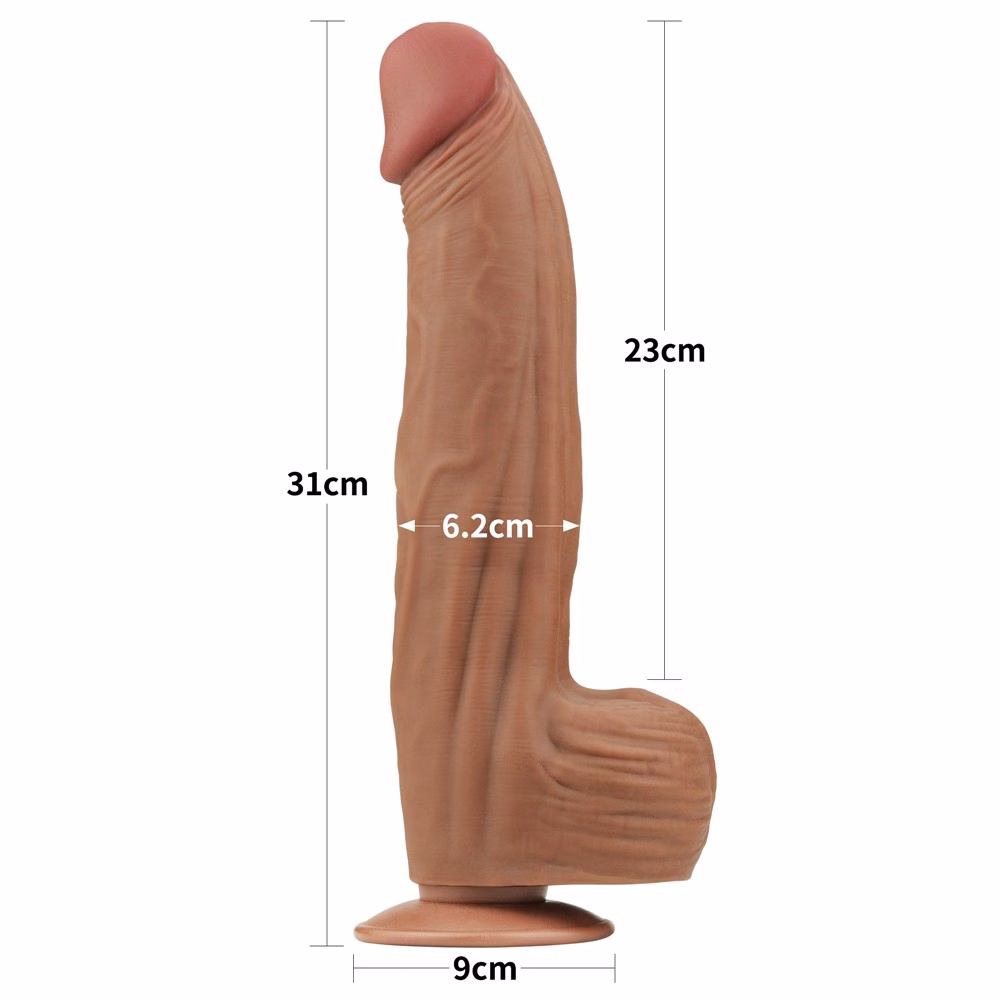 12'' King Sized Sliding Skin Dual Layer Dong Brown - Image 7