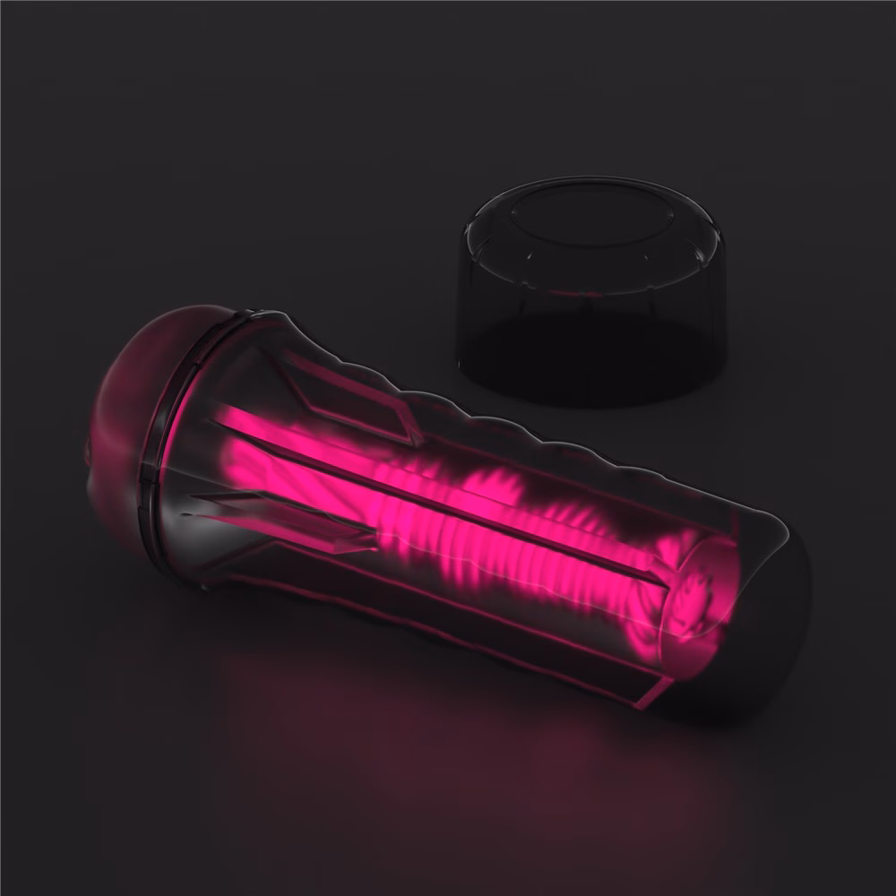 8.5'' Lumino Play Masturbator - Pink Glow - Image 18