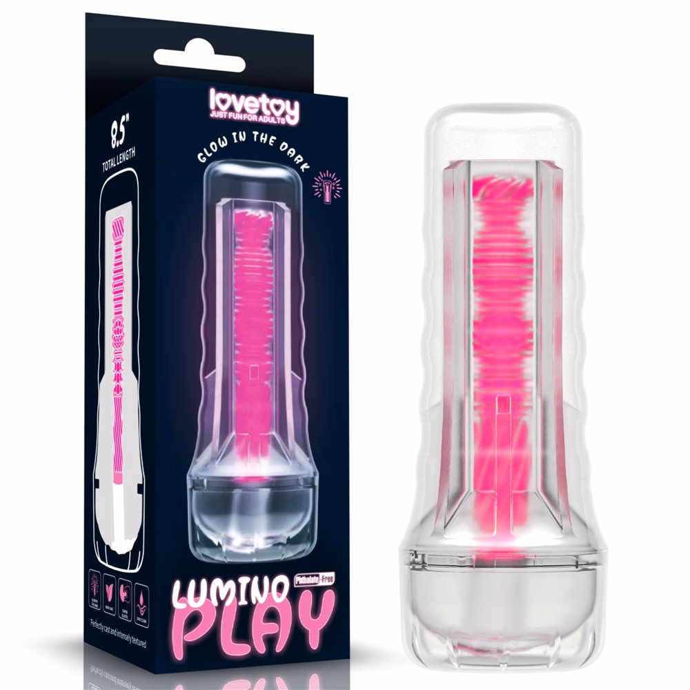 8.5'' Lumino Play Masturbator - Pink Glow