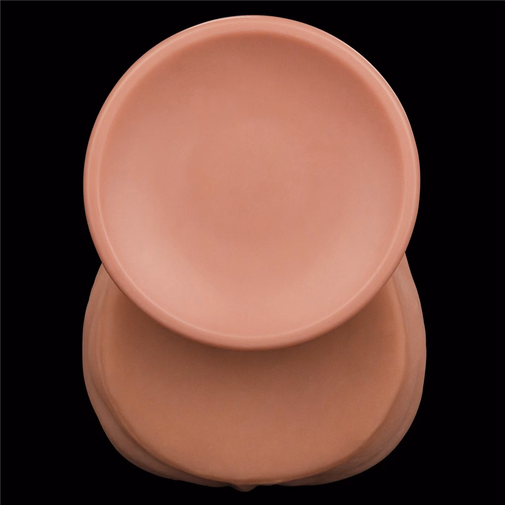 14'' King Sized Sliding Skin Dual Layer Dong - Image 4