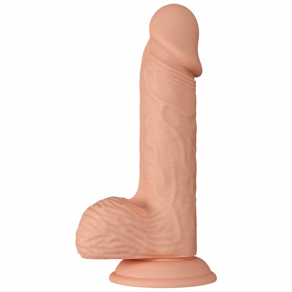 Beautiful Catoblepas 8,1 " Dildo Flesh - Image 4