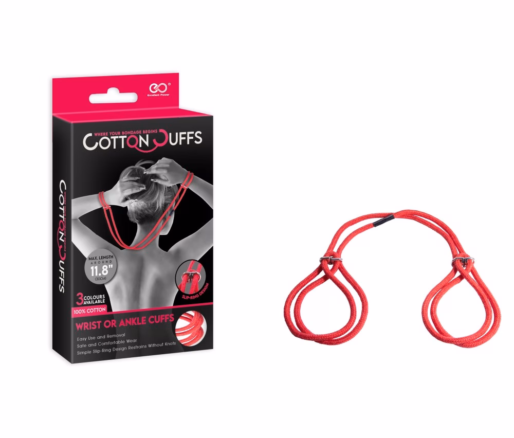 COTTON CUFFS RED