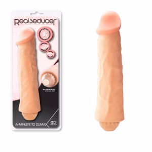 REAL SEDUCER Flexible Vibrating Dong 8"_B0O25_4