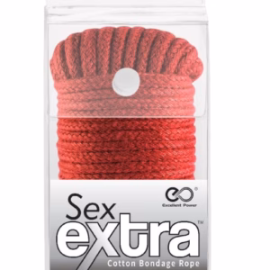 SEX EXTRA - SILKY BONDAGE ROPE RED