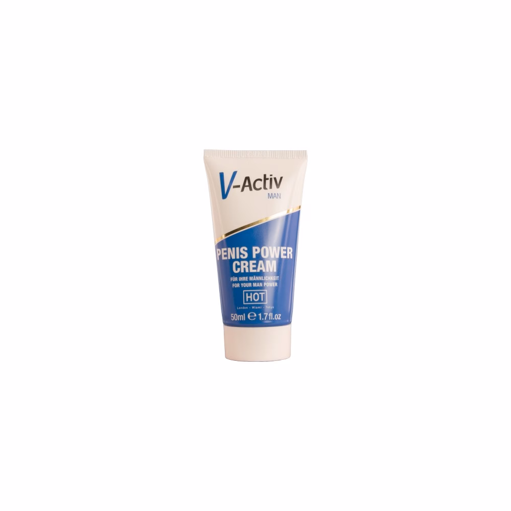 HOT V-Activ penis power cream for men 50 ml