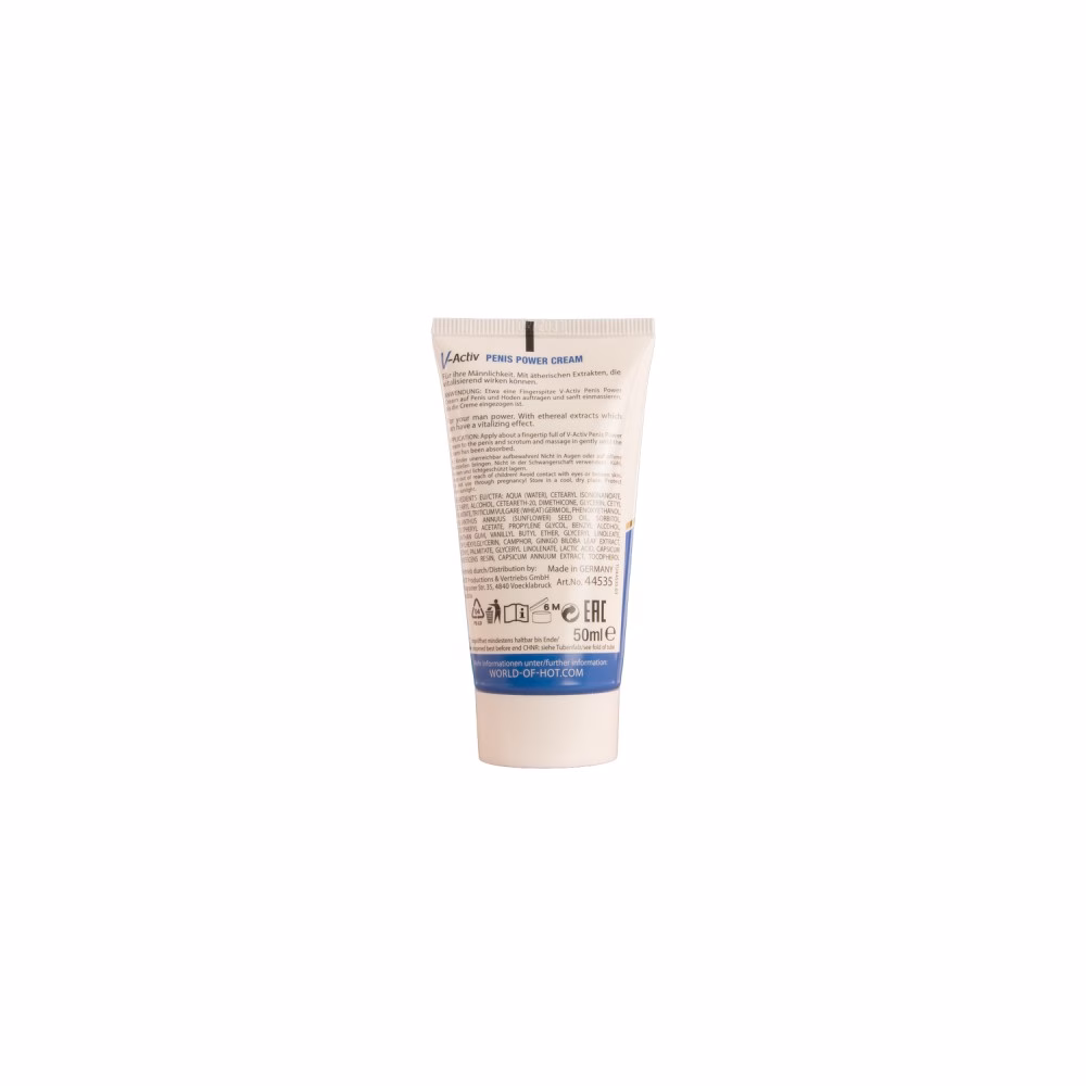 HOT V-Activ penis power cream for men 50 ml - Image 2