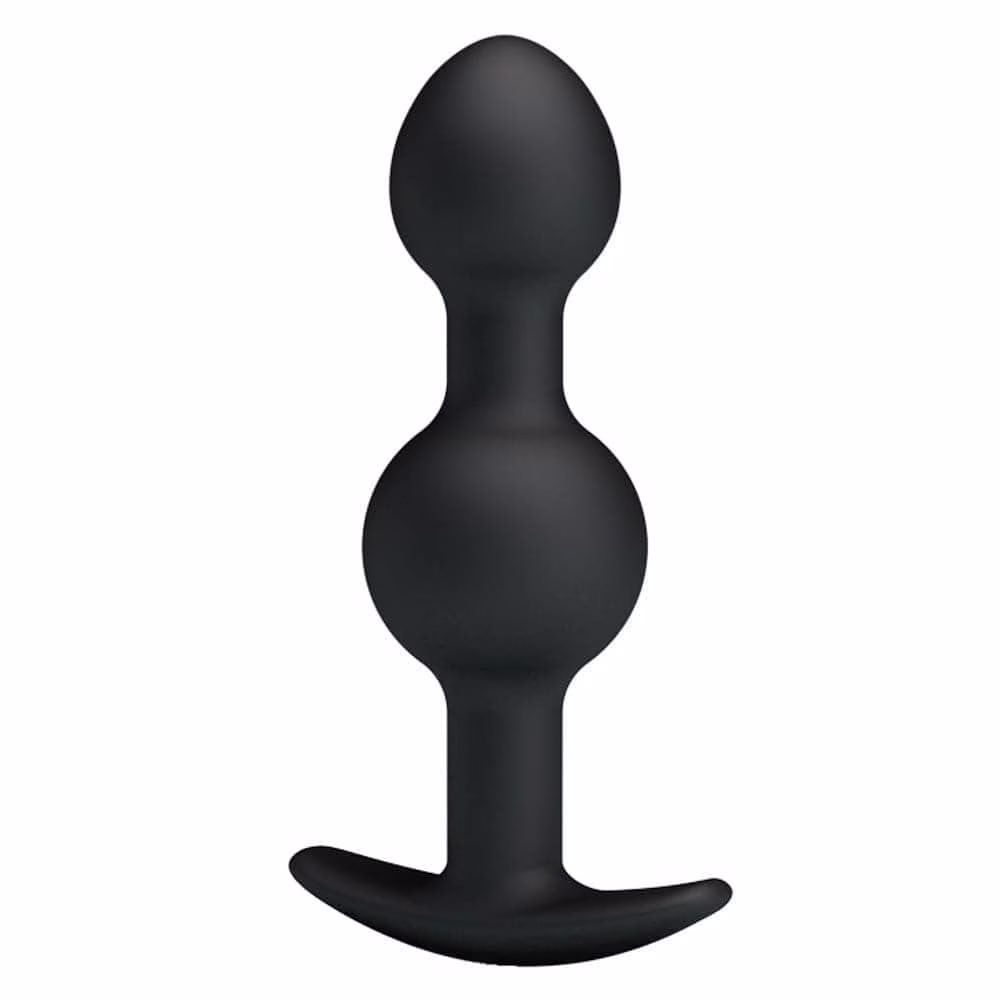 Pretty Love Heavy Balls Silicone Butt Plug 2 - Image 4