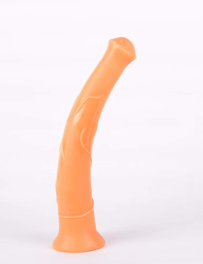 X-MEN Huge Horse Dildo 19 inch Flesh - Image 4