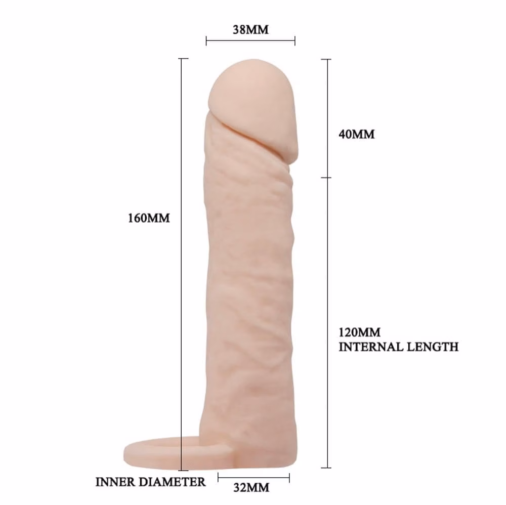 Pretty Love Penis Sleeve 6,2" - 5. kép