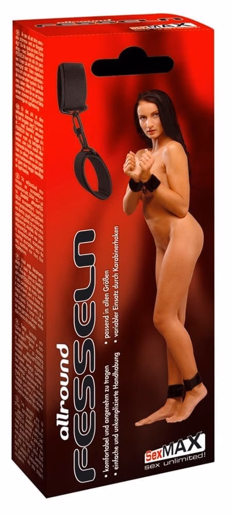 SexMax Allround Fesseln Black