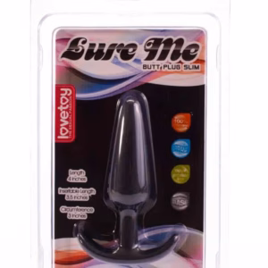 LURE ME Classic Anal Plug S Black