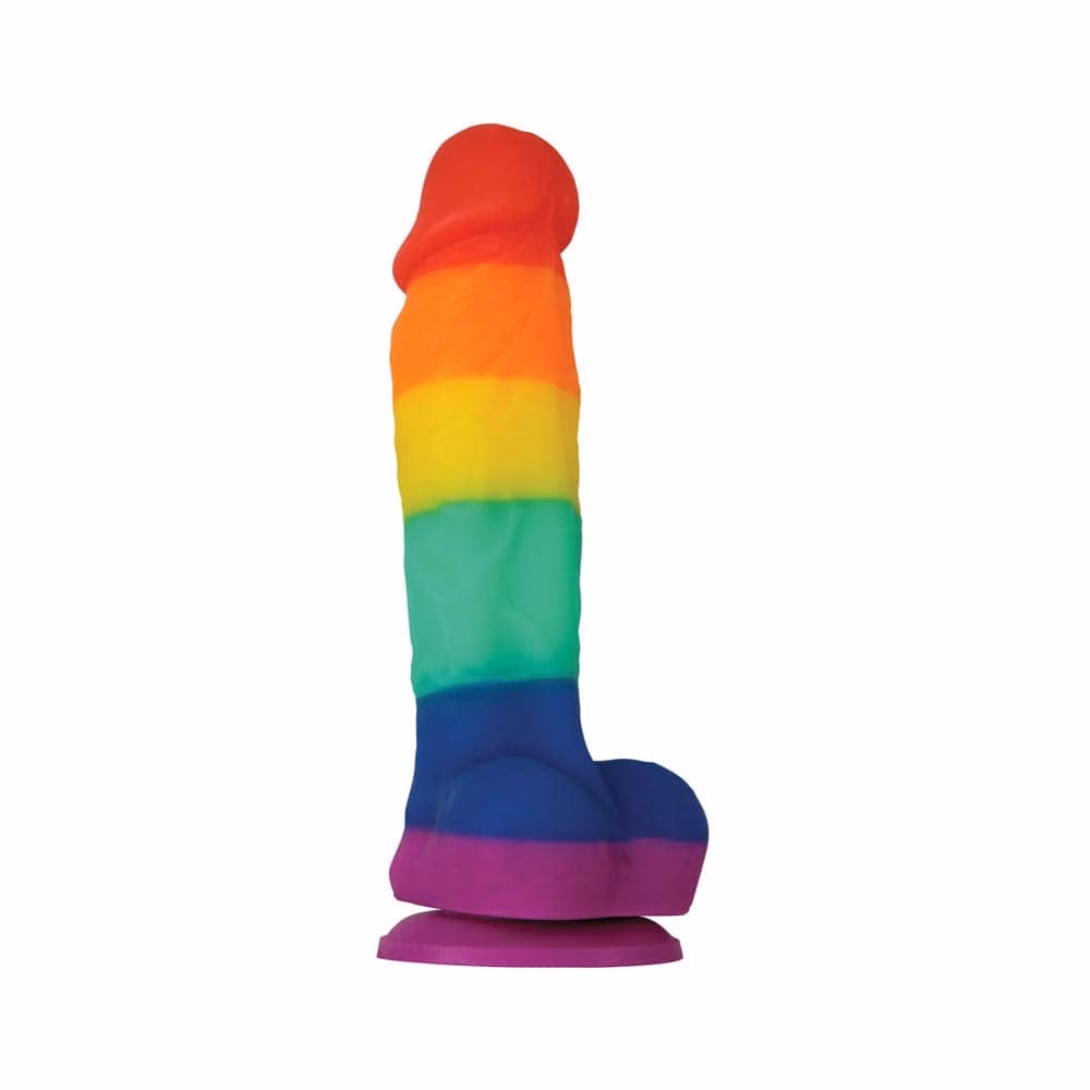 Colours Pride Edition 5 inch Dildo Rainbow - Image 2