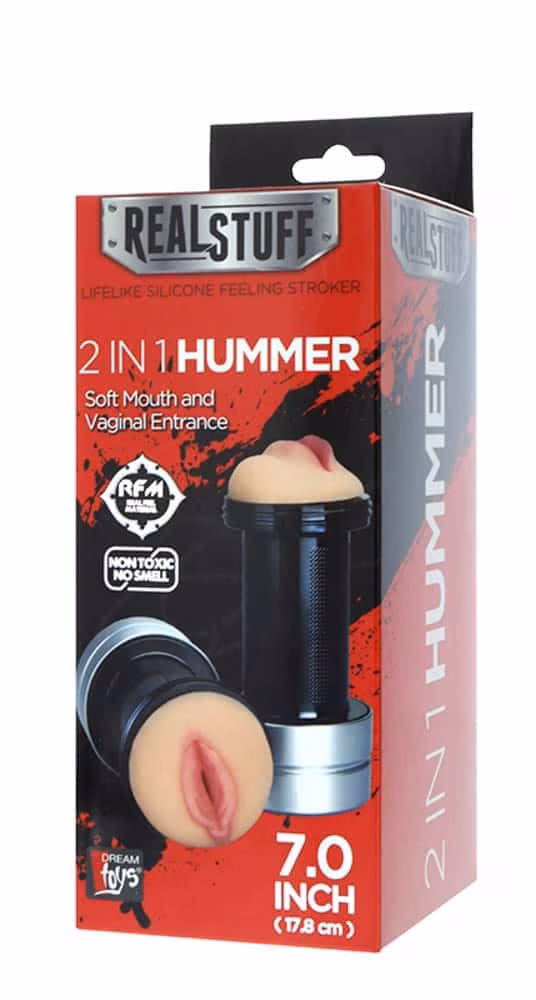 RealStuff 2 in 1 Hummer Mouth & Vagina