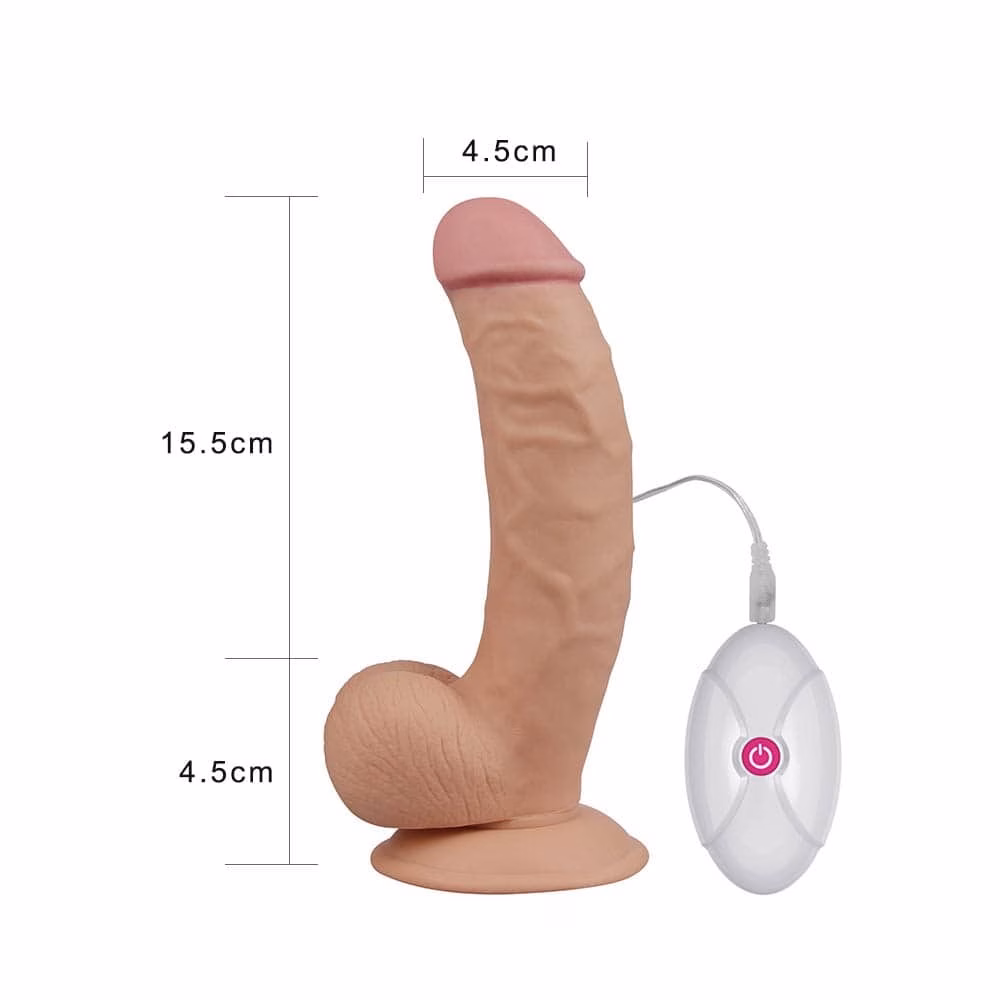 8.5" The Ultra Soft Dude - Vibrating - Image 3