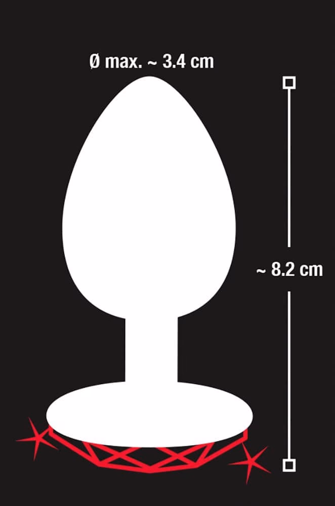 Diamond Butt Plug Medium - Image 6
