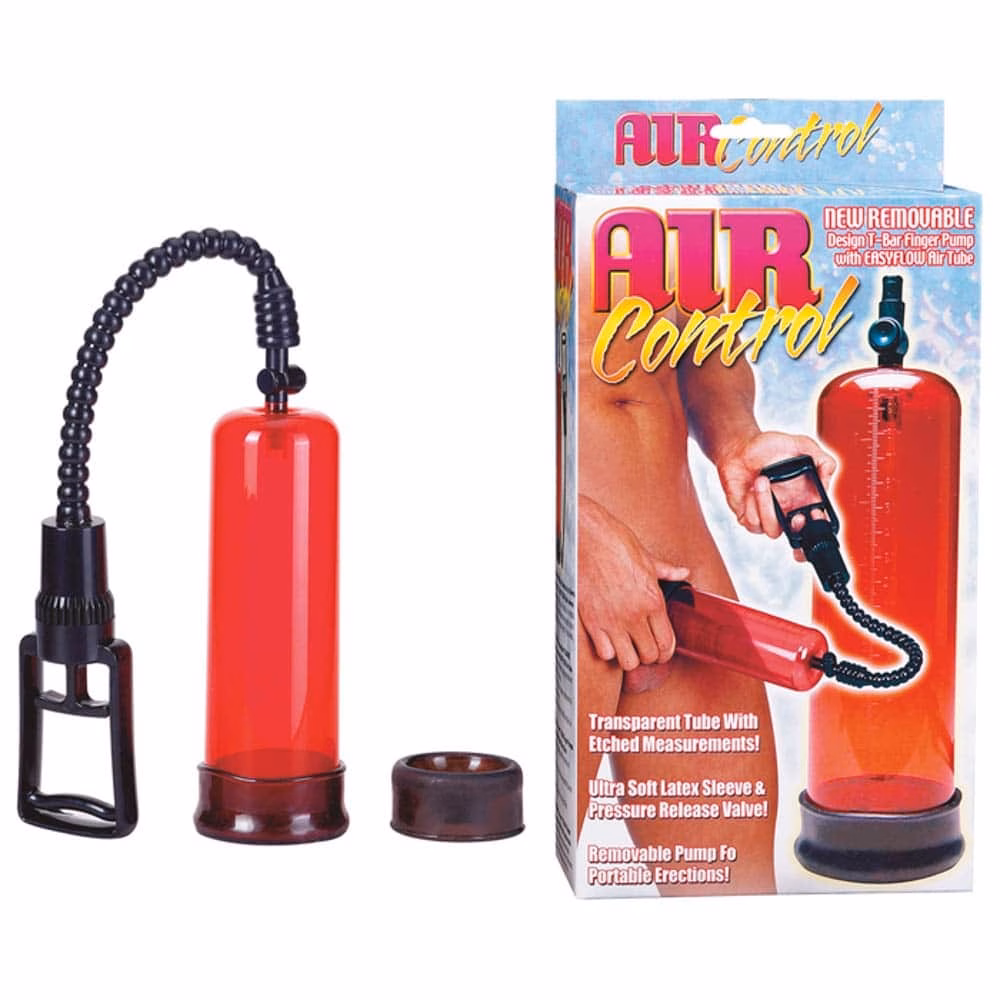 New Stay Hard Pump Clear Red