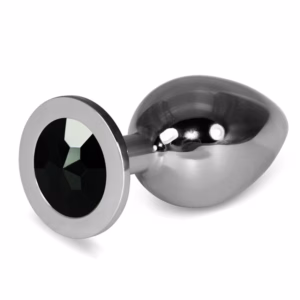 Rosebud Classic Metal Plug L Black_B15O50_3