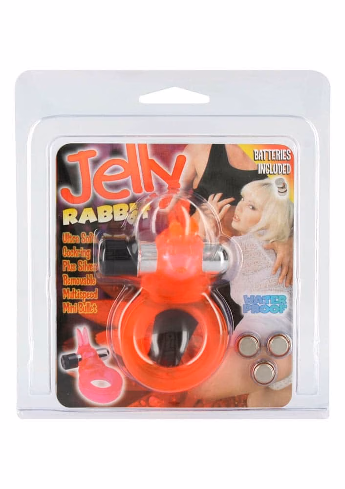 Jelly Rabbit Cockring Vibro_B0O25_4 - 2. kép