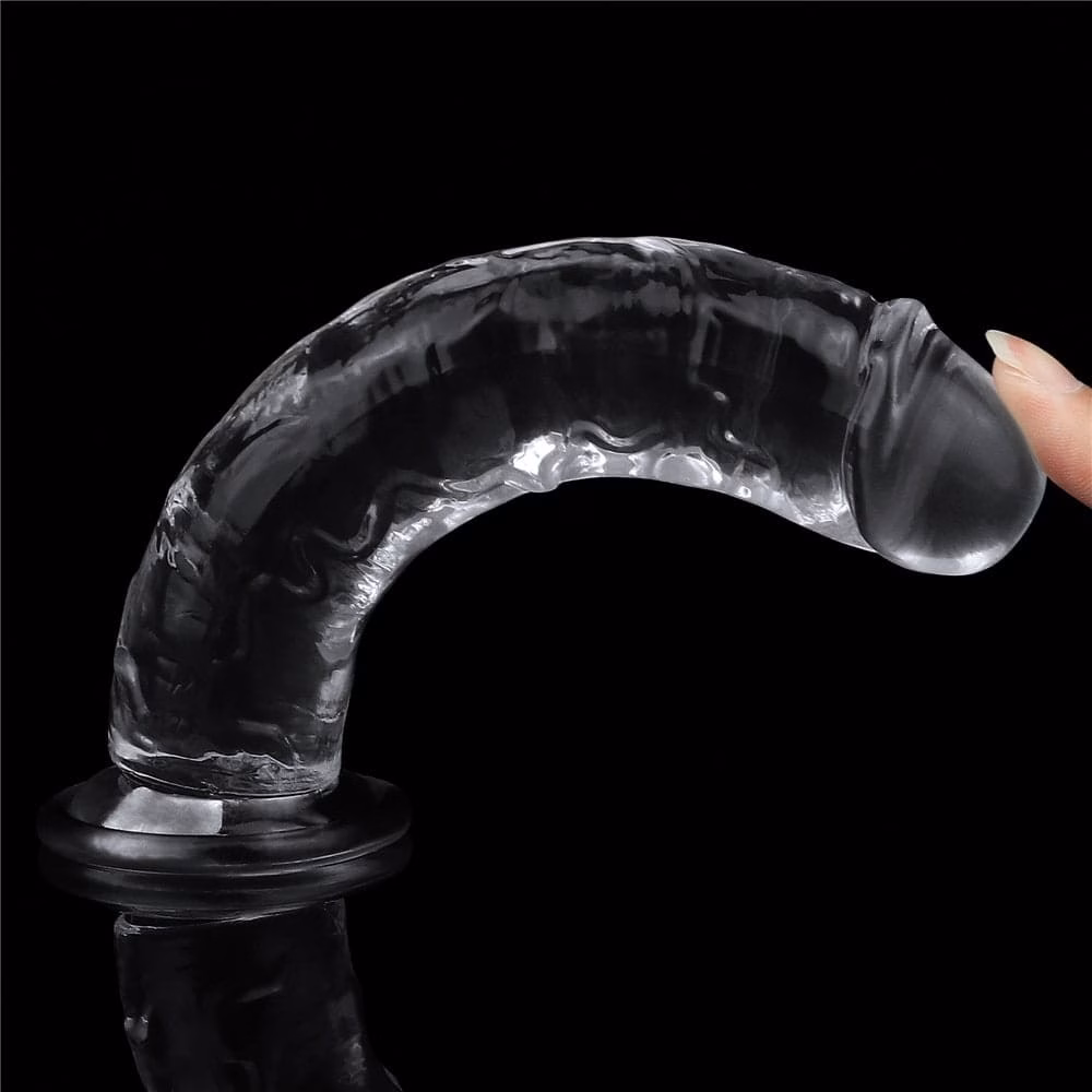 7.0'' Flawless Clear Dildo - Image 3