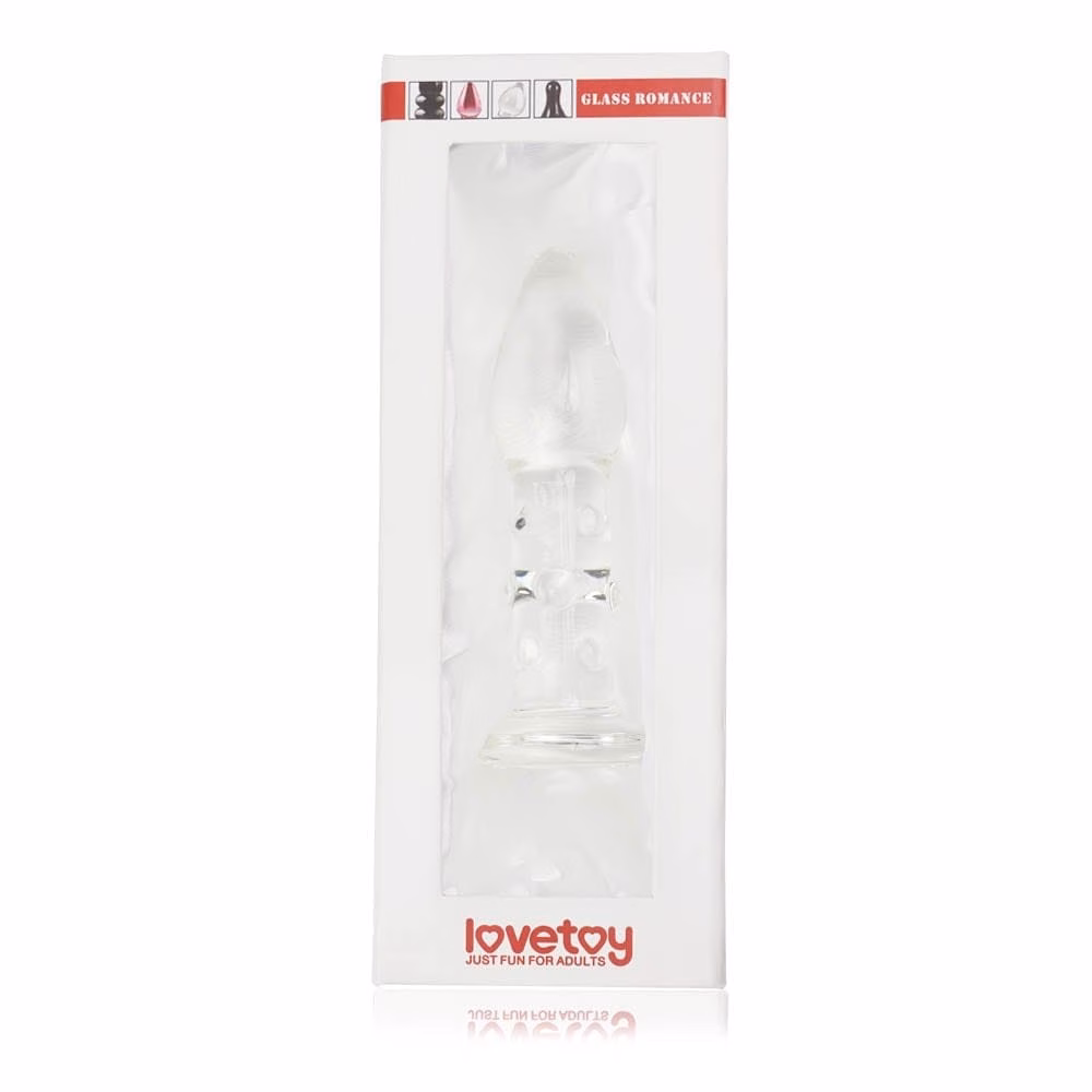 5.5" Glass Romance Clear