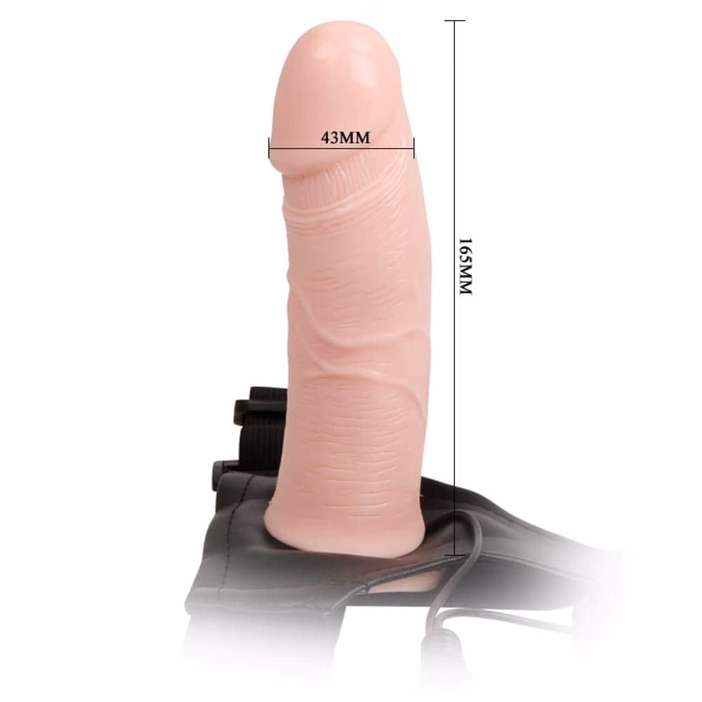 Hollow Strap-on with Vibration - Image 5