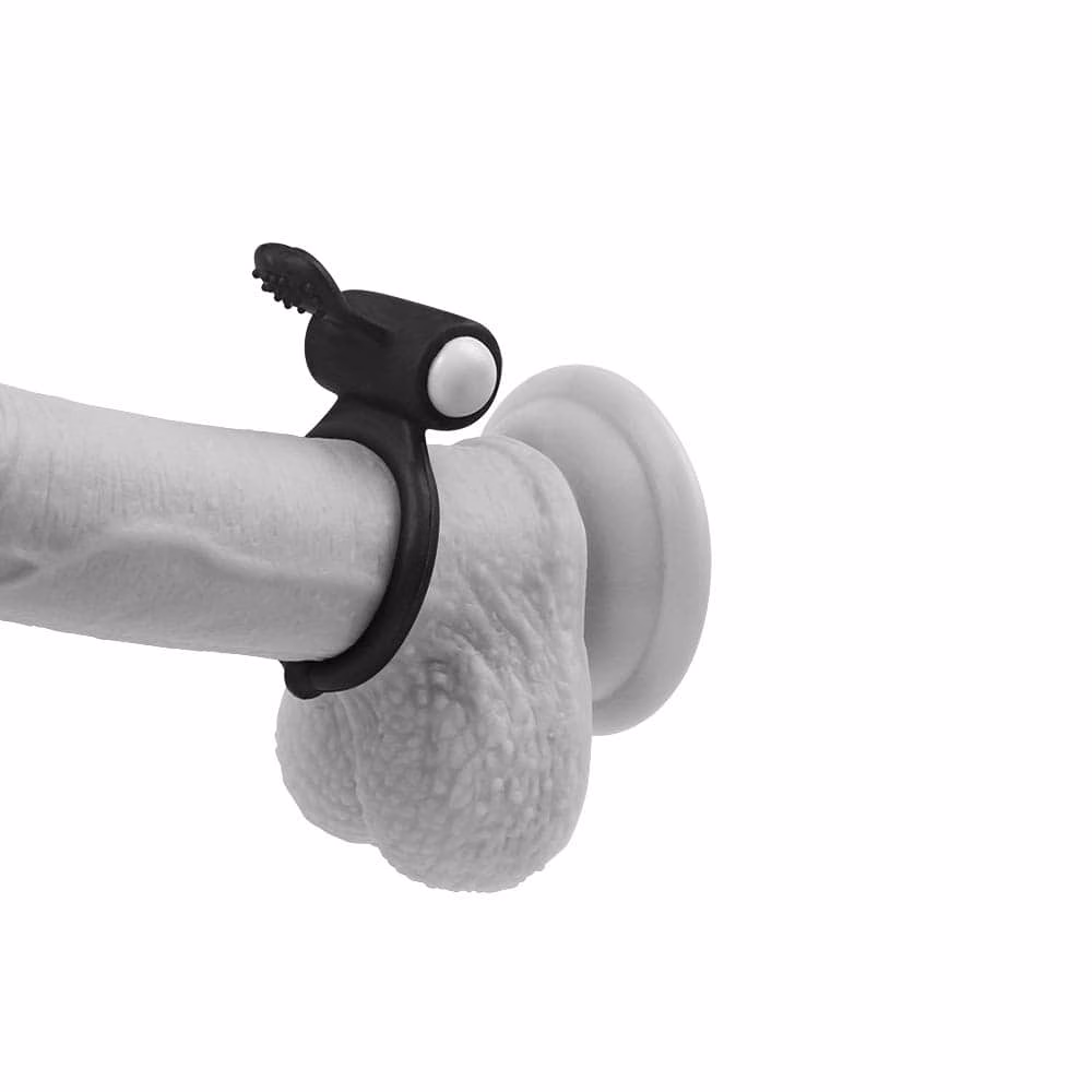 Power Clit Cockring Black 1 - 4. kép