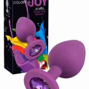 Colorful Joy Jewel Purple Plug