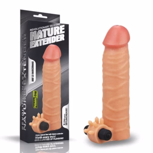 Add 1.5" Vibrating Silicone Extender
