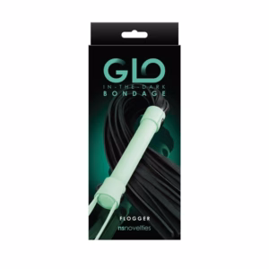 GLO Bondage - Flogger - Green_B15O25_2