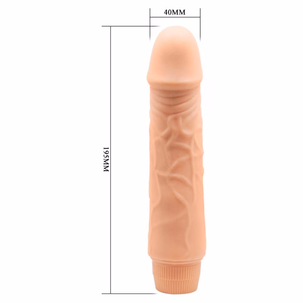 Barbara Jeff Realistic Multi-Speed Vibrator 7,6" - Image 5