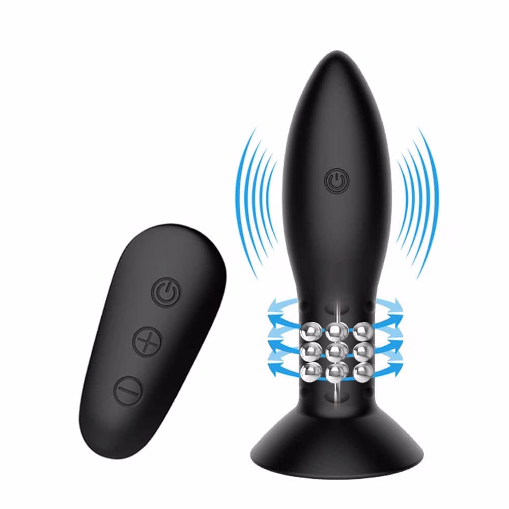Mr. Play Rotation Beads Anal Plug - Image 2