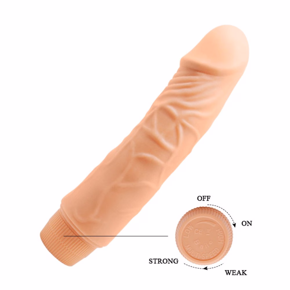 Barbara Jeff Realistic Multi-Speed Vibrator 7,6" - Image 4
