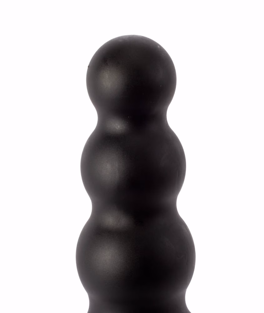 X-Men 10" Extra Girthy Butt Plug Black II - Image 4