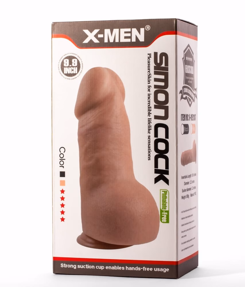 X-Men Simon 9.9" Cock Black - Image 2
