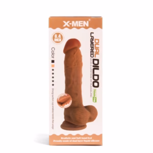X-MEN 8.4 inch Dual Layered Dildo Brown_B0O50_1