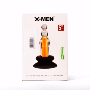 X-MEN 10 Speeds Vibrating Beaded Plug_B15O50_1