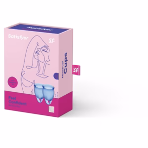 Feel confident Menstrual Cup (dark blue)