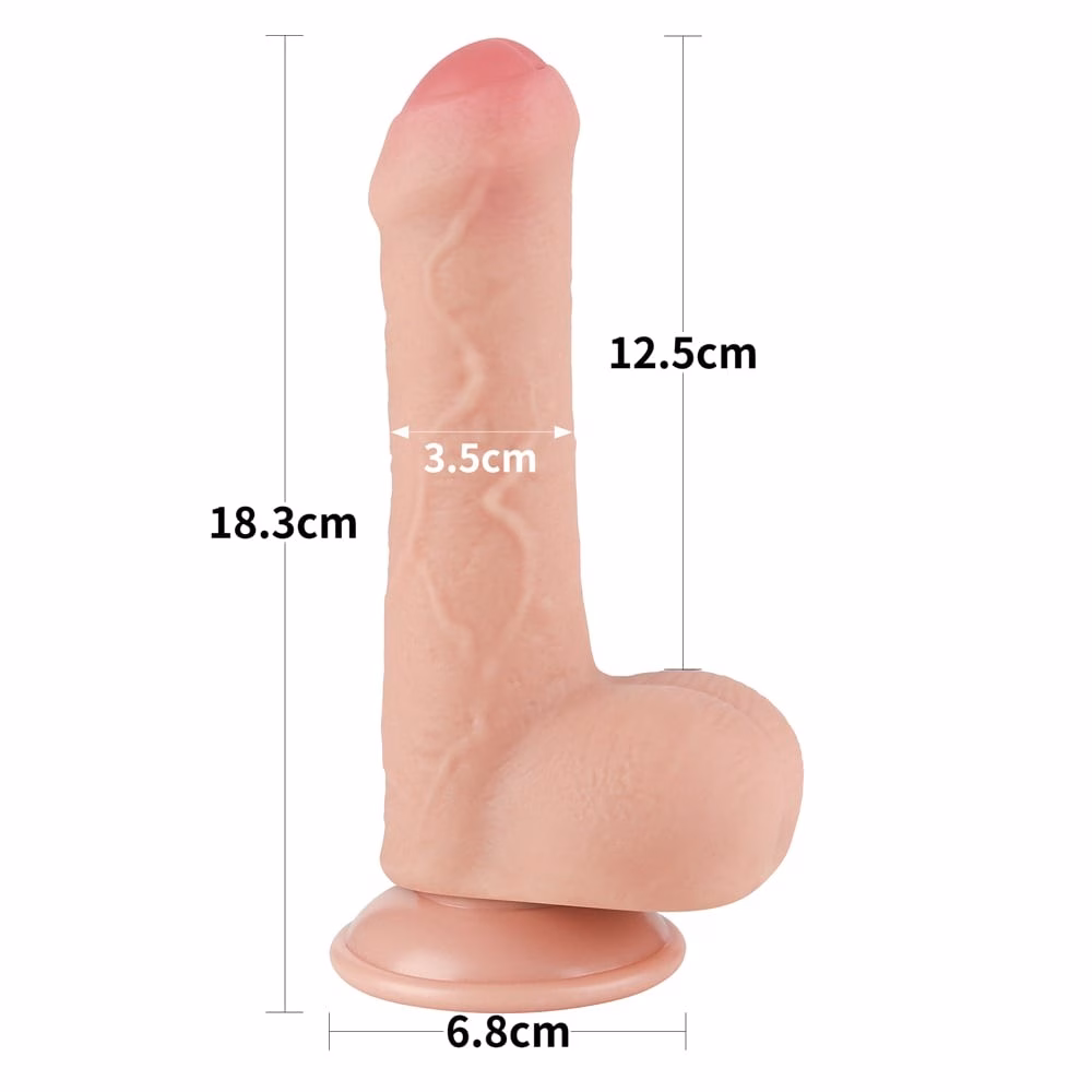 7'' Sliding Skin Dual Layer Dong Flesh_B0O50_3 - Image 6