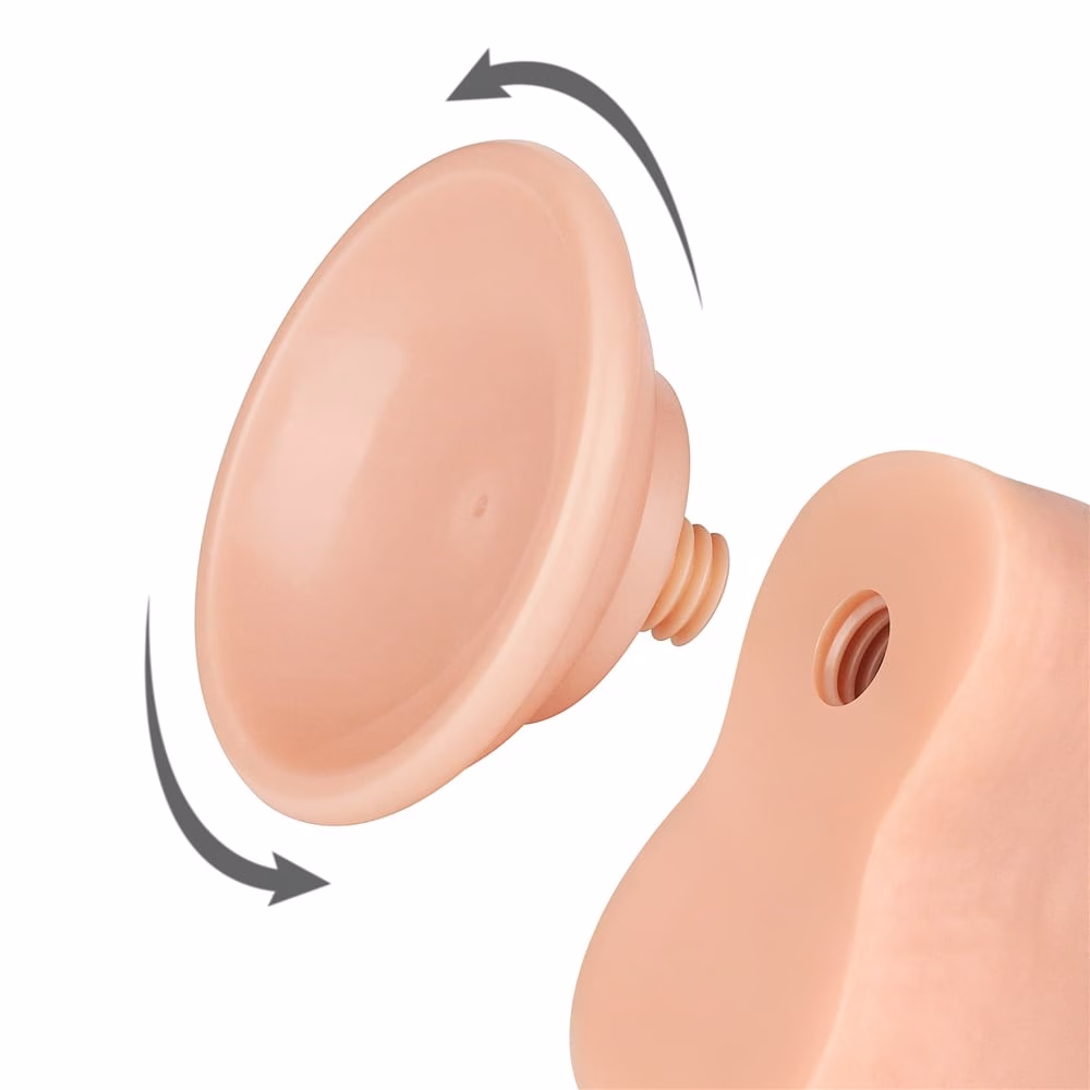 8'' Sliding Skin Dual Layer Dong Flesh I_B15O50_3 - Image 3