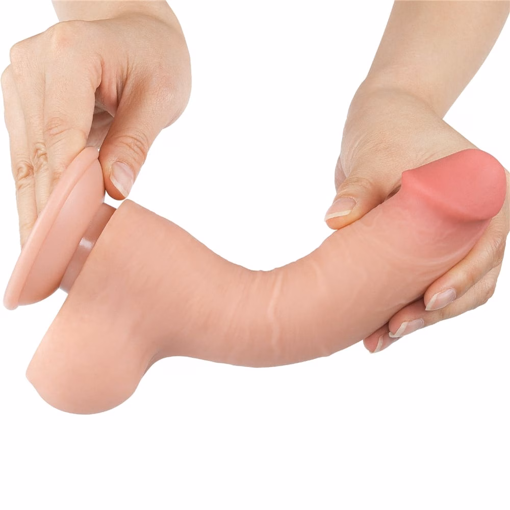 8'' Sliding Skin Dual Layer Dong Flesh I_B15O50_3 - Image 7