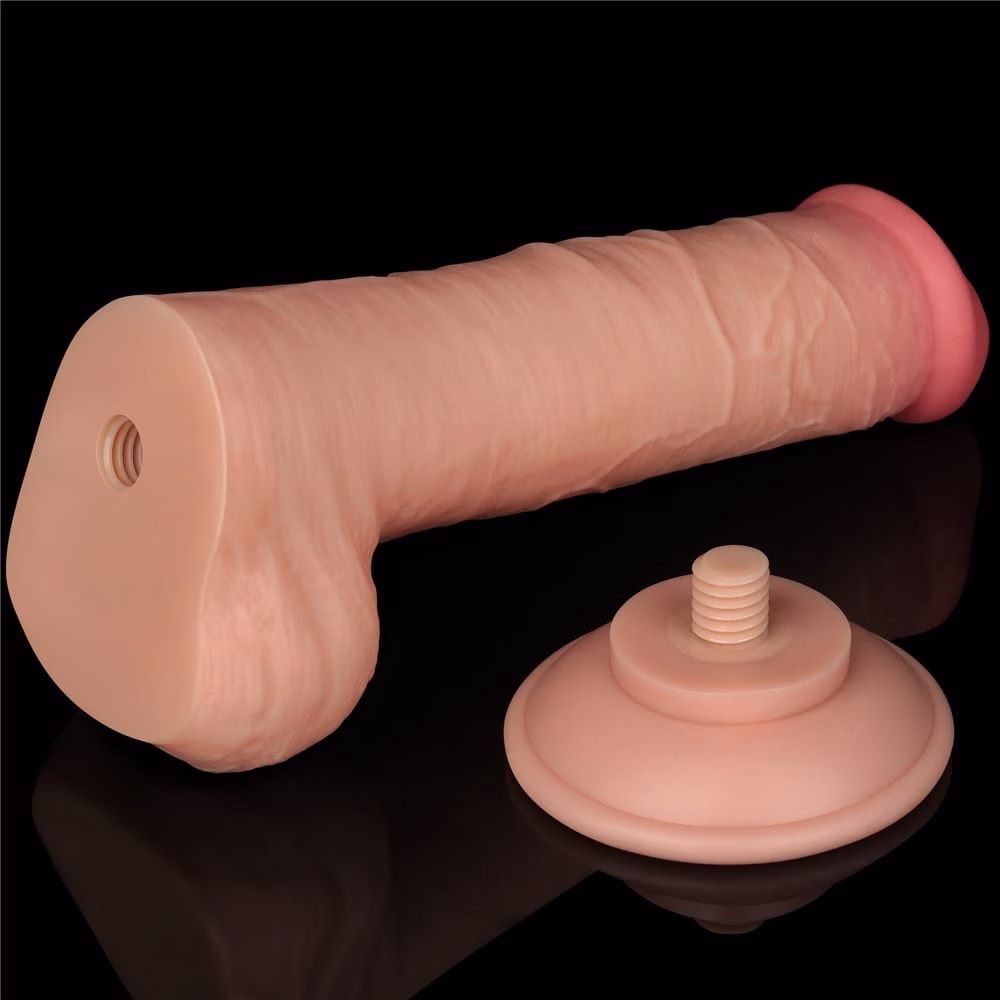 8'' Sliding Skin Dual Layer Dong Flesh III_B15O50_3 - Image 2