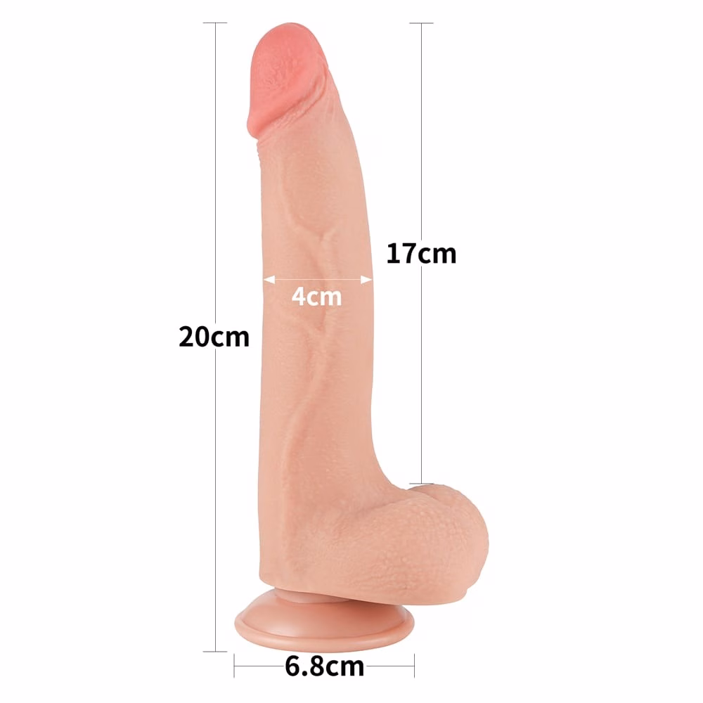 8.5'' Sliding Skin Dual Layer Dong Flesh I_B15O50_3 - Image 4