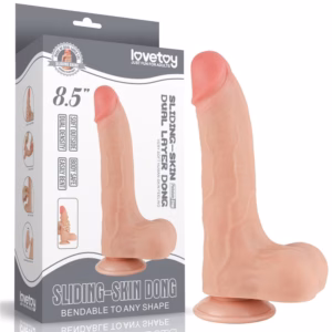 8.5'' Sliding Skin Dual Layer Dong Flesh II_B15O50_3