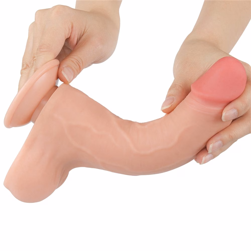8.5'' Sliding Skin Dual Layer Dong Flesh II_B15O50_3 - Image 7