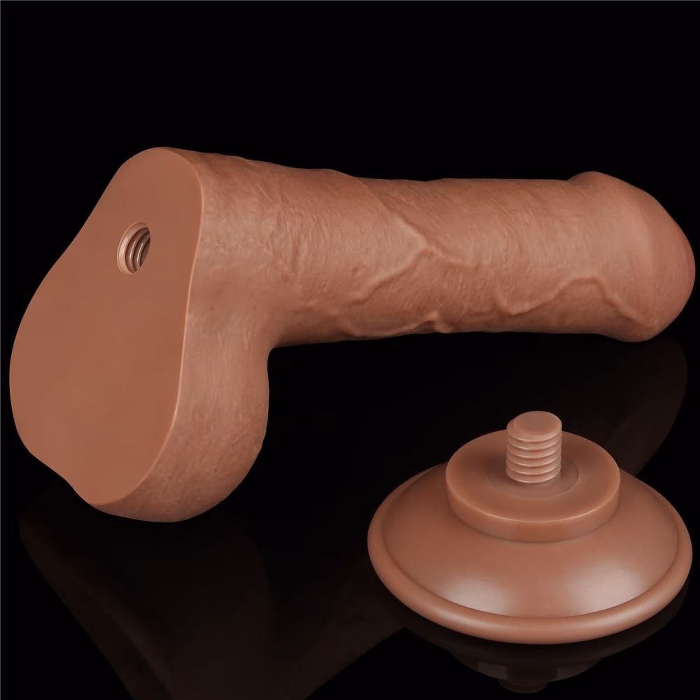 7'' Sliding Skin Dual Layer Dong Brown_B15O50_3 - Image 3