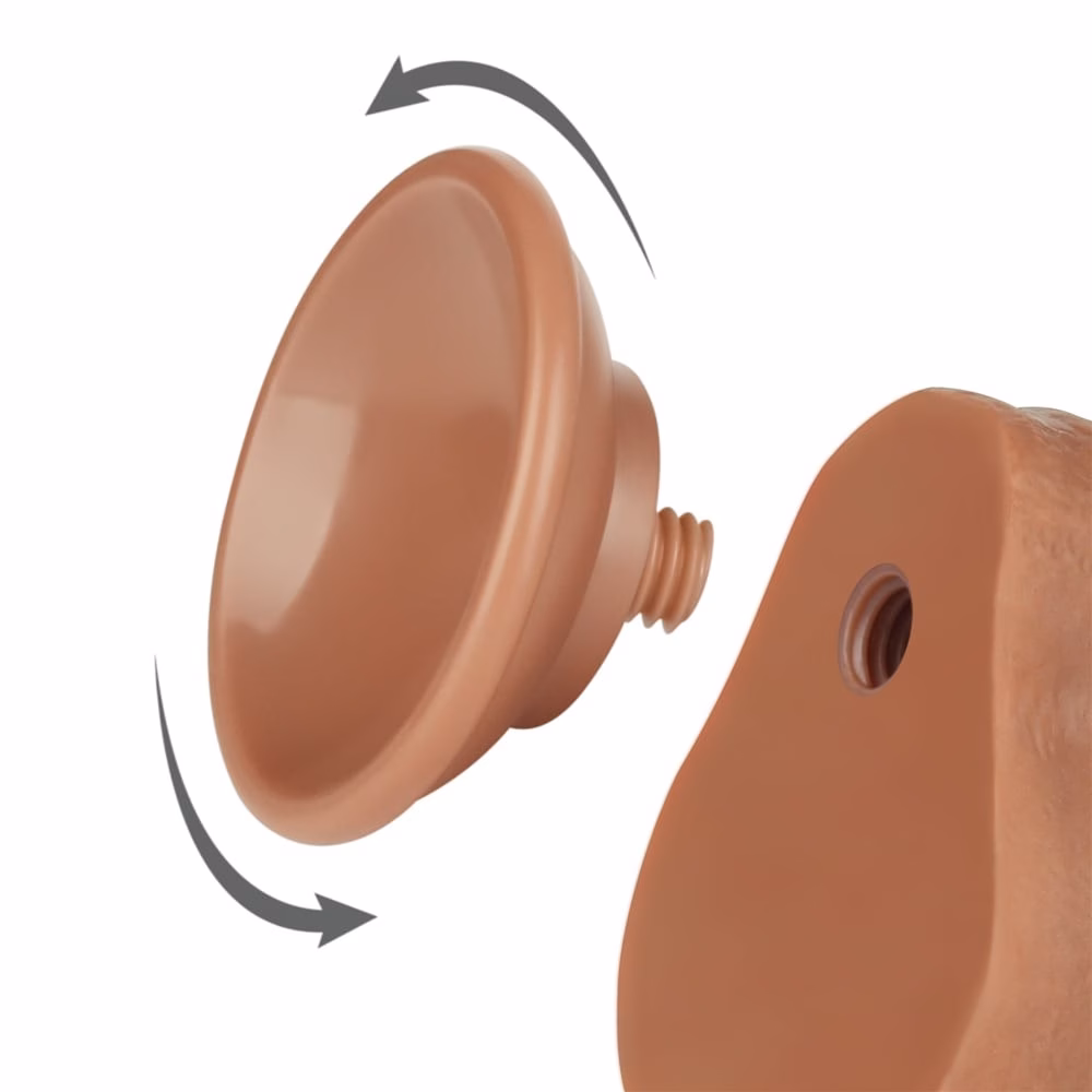 7'' Sliding Skin Dual Layer Dong Brown_B15O50_3 - Image 4