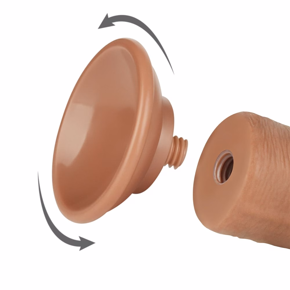 8'' Sliding Skin Dual Layer Dong Brown II_B15O50_3 - Image 4